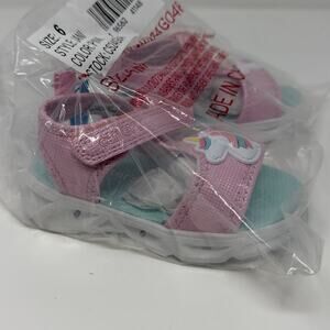 Carter's Jani Light Up Unicorn Sandals - Pink - 7 - New with tags